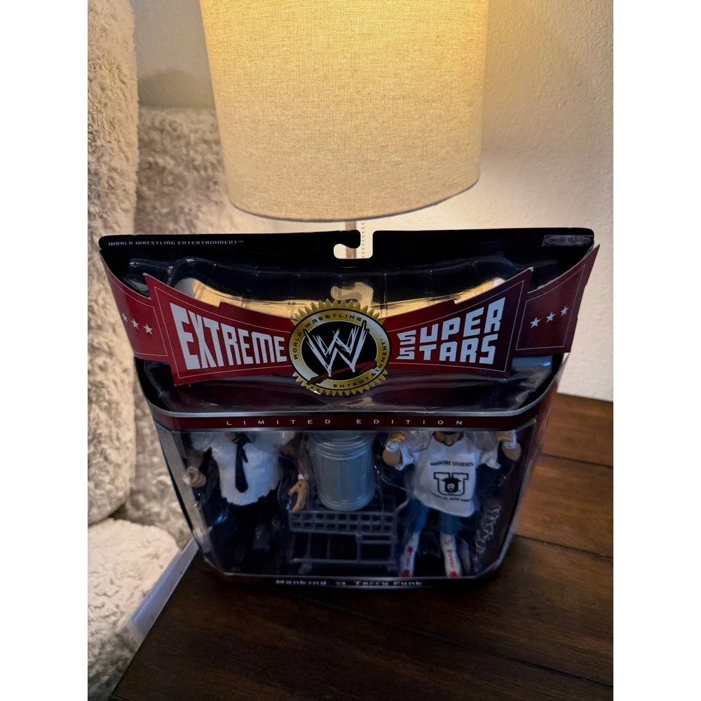 WWE Jakks Pacific Extreme Superstars Mankind vs Terry Funk Limited Edition 2-Pk
